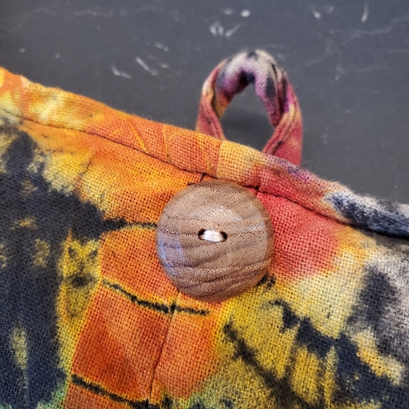 Tie Dye Crossbody Hobo Bag. - Picture 3 of 6